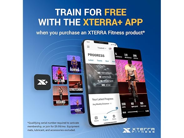 XTERRA TR150 Folding Smart Treadmill