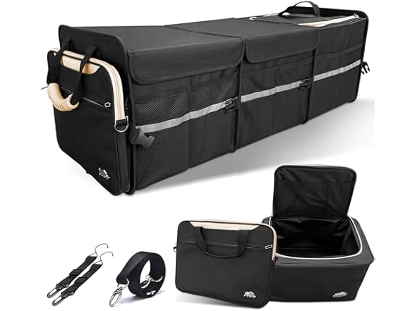 Expandable Trunk Organizer XLarge 27Gal