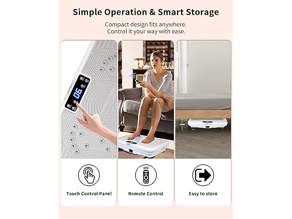 ROTAI BC1885825080001 Vibration Plate Exercise Machi