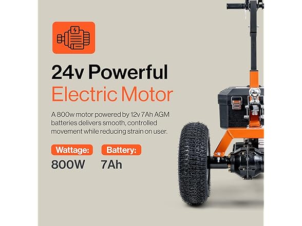 SuperHandy Electric Trailer Dolly – 2800 lbs Max