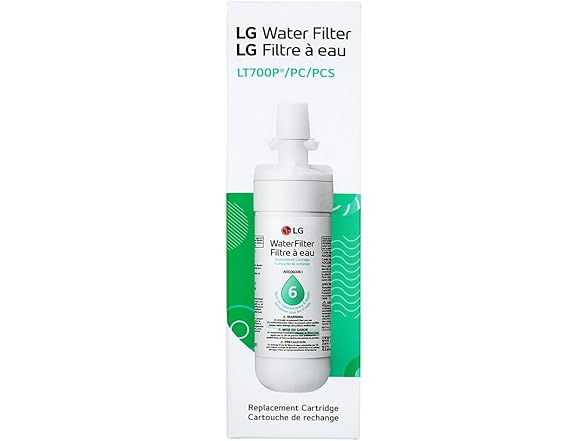 LG LT700P Refrigerator Water Filter
