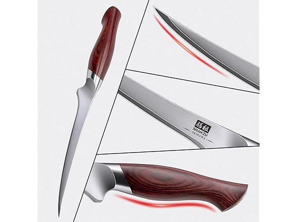 SHAN ZU Fillet Knife 7 inch