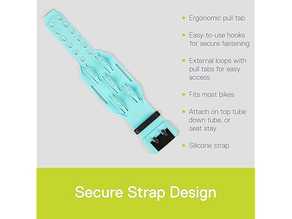 Delta Bike Frame Carrier Strap MTB with Tire Plugger Kit