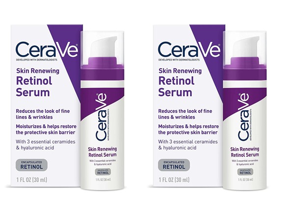 2Pk CeraVe Skin Renewing Retinol Serum