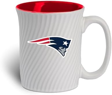 The Memory Company | Licensed NFL 15oz Swirl Mug,New England Patriots