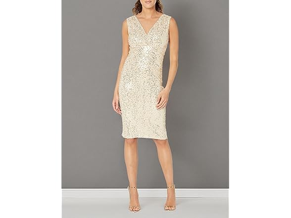 Eliza J Womens (6) Dress Gold