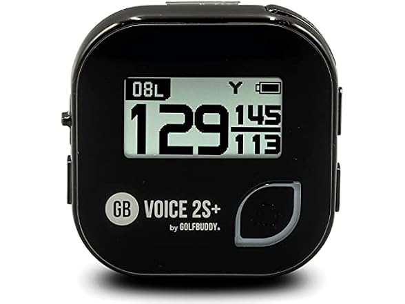 GolfBuddy Voice 2S+ Talking GPS Golf Rangefinder