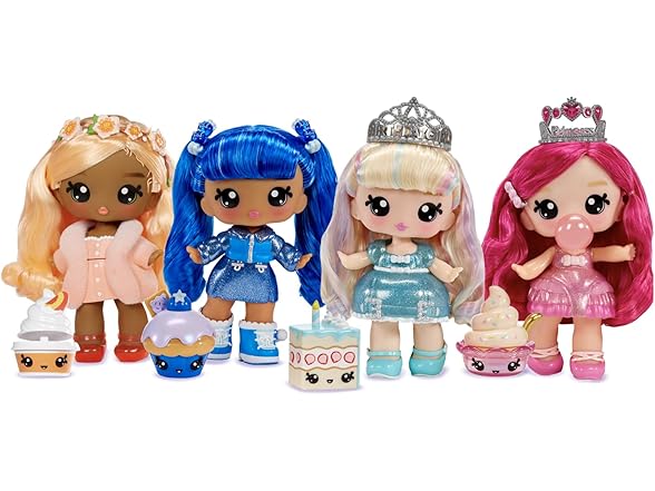 Yummiland Large Doll + Lipgloss Pet- Rory Blueberry