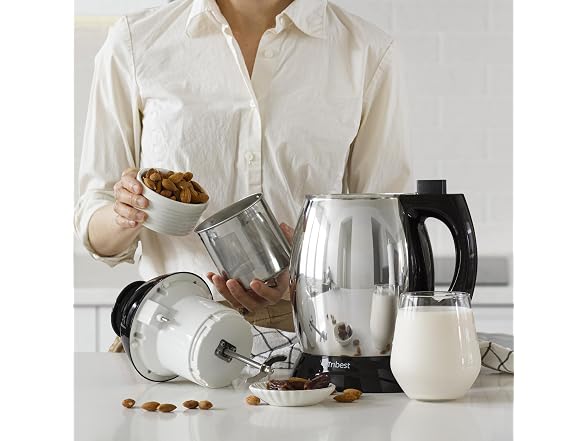 Automatic Soy Milk and Nut Milk Maker Machine