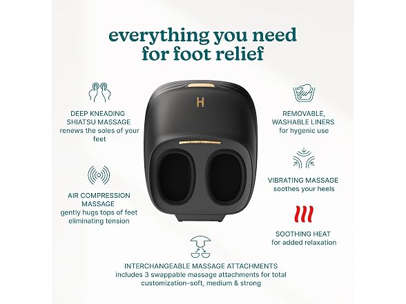 Homedics ModMassage Shiatsu Foot Massager with
