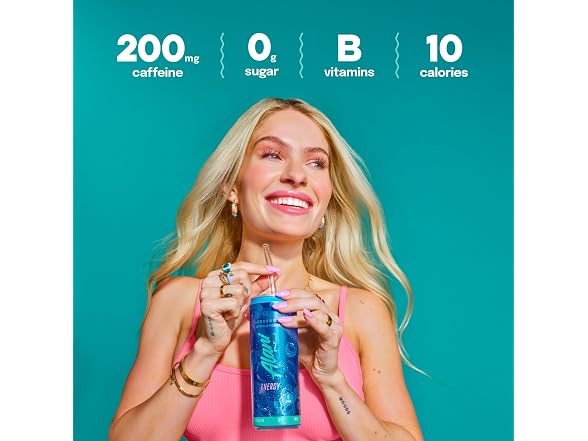 Alani Nu Alani Nu Breezeberry Energy Drink, 12oz, 12pk