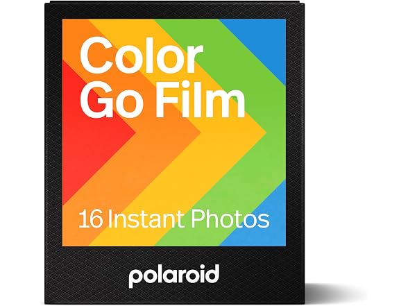 Polaroid Go Color Film - Black Frame