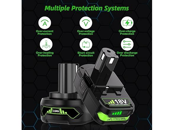 Bonacell W0815 Replacement for P107 Battery