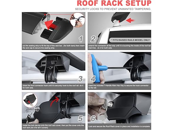 J2 Engineering J2 Engineering J2-RR-120-BK Pair of 49" Alumi