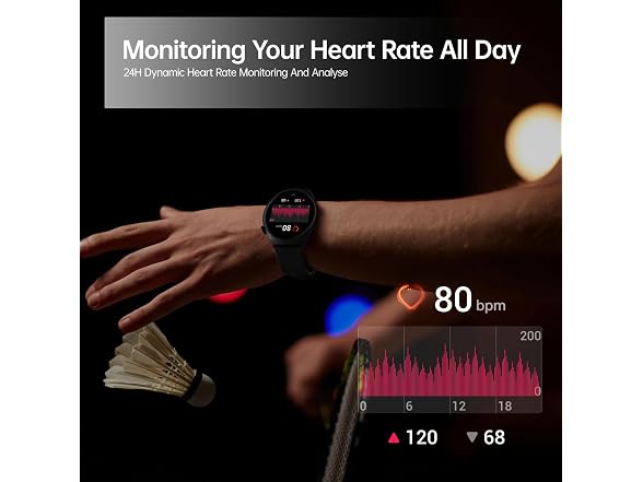 Weofly Weofly Curve Smart Watch for Women Men,