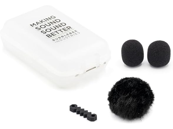 Microphone Windscreen for Lavalier/Lapel Microphones