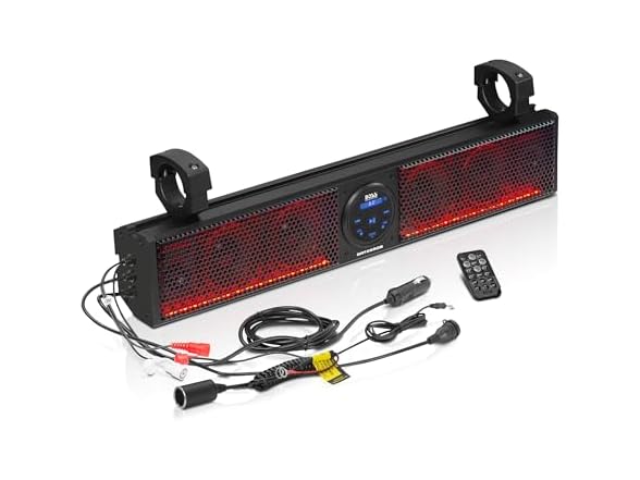 BOSS Audio Systems BRT26RGB ATV UTV Sound Bar - 26 Inches Wi (Open Box)