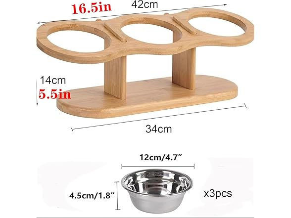 SPXTOM Cat Feeding Station