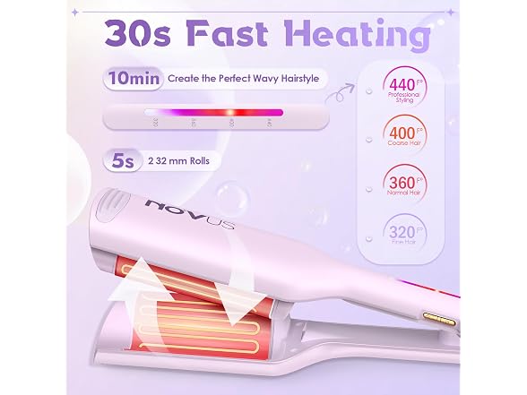 Curling Iron Hair Crimper Waver