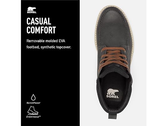 SOREL Men's Madson ll Moc Waterproof Boots