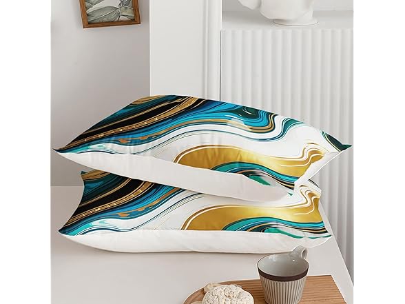 OUIXOTIC Marble Comforter Set