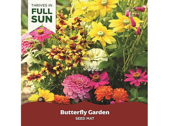 BloomingBulb Butterfly Garden Seed Mat