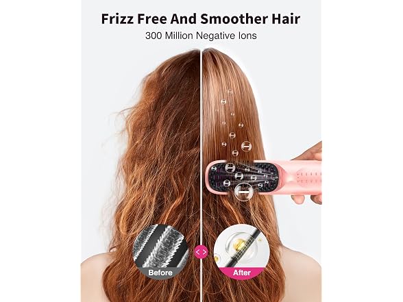 Bopcal Cordless Hair Straightener Brush