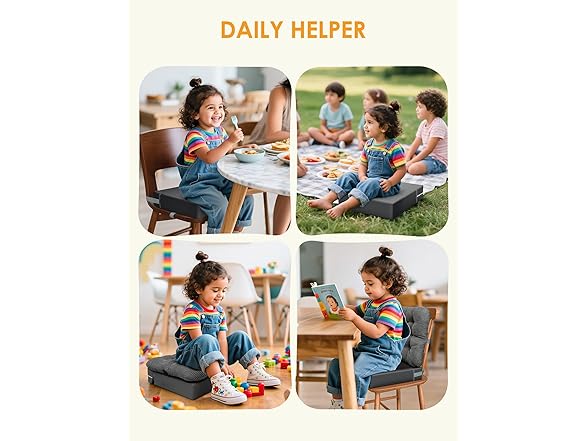 JLGCUF Booster Seat for Kitchen Chair