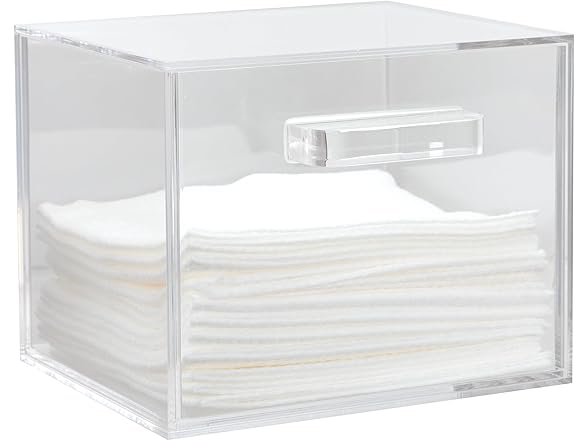 ForPro Premium Pure & Simple XL Facial Towel Acrylic Holder