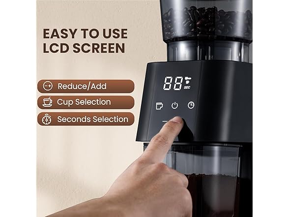 Conical Burr Coffee Grinder