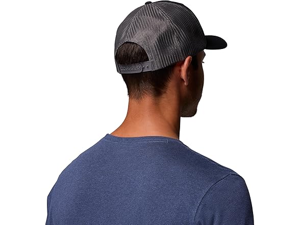 Columbia Unisex Mesh Snap Back, Black/Sisters, One Size