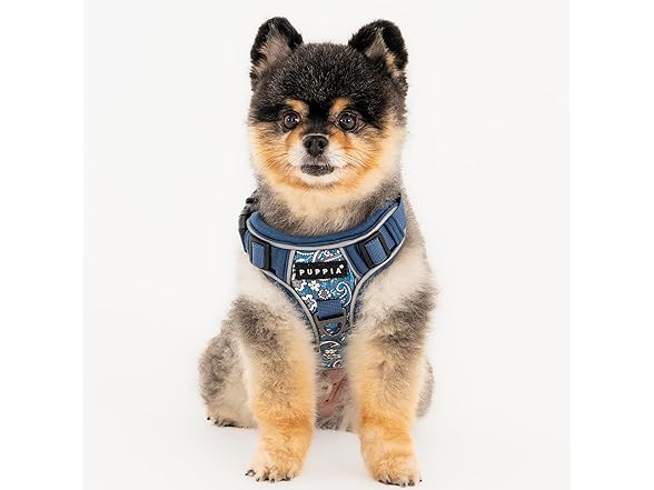 Puppia Cynthia Dog Harness Sturdy Adjustable Neck and Chest