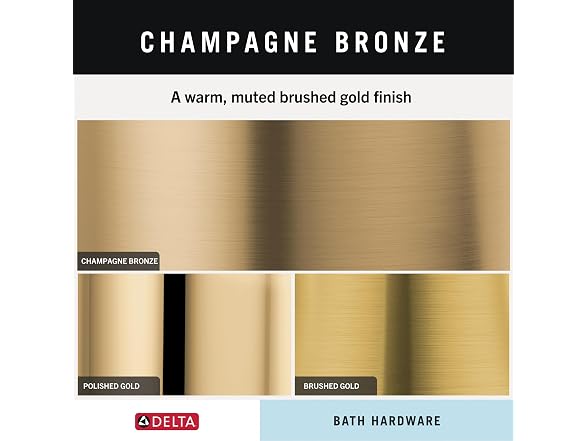 Delta 75935-CZ Delta Towel Hook Champagne Bronze