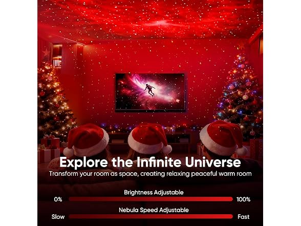Astronaut Galaxy Star Projector Light