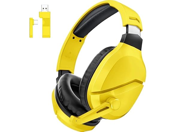WolfLawS Wireless Gaming Headset with Mic