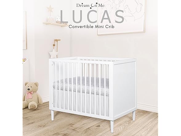 Dream On Me Lucas Mini Modern Crib