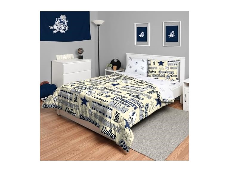 COWBOYS Retro Full Bed Set