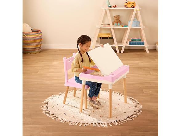 B. toys Kids Desk & Chair Set