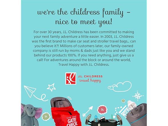 J.L. Childress Travel Bag for Car Seats
