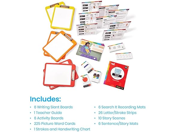 Guided Phonics Writing Center Units 1-3