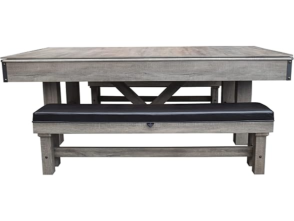 Hathaway 7' Pool Table Combo with Benches