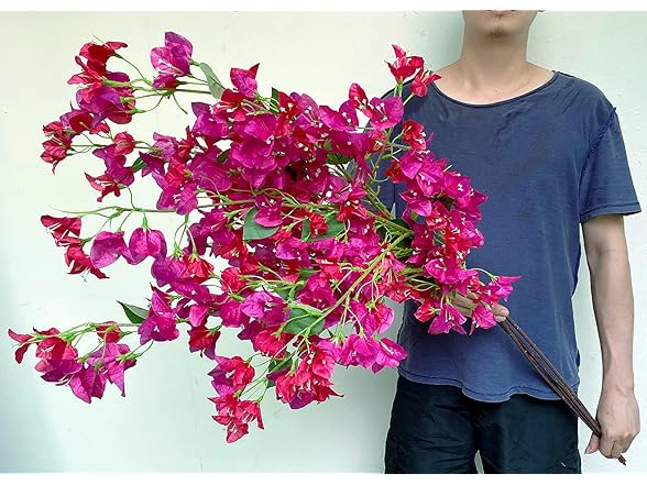 Artificial Bougainvillea, 45", 4pc