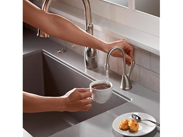 InSinkErator View Instant Hot & Cold, Satin Nickel
