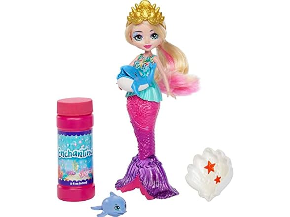 Enchantimals Mermaid Bubble-Maker Doll