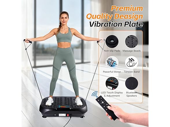 JIANYHW Vibration Plate Exercise Machine