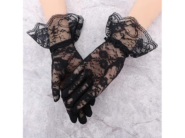 Simplicity (OS) Bridal Gloves Lace Wrist Wear