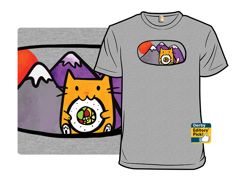 Catzilla of the Mountains Loves Giant Sushi - Gallery 8