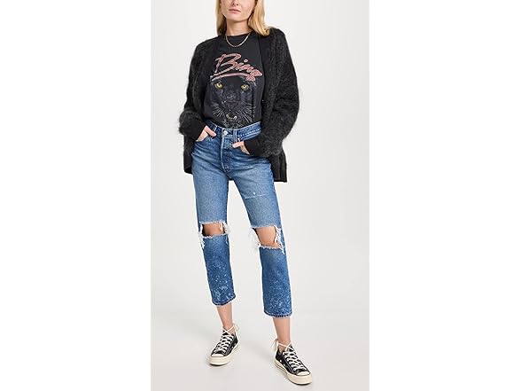 Levis Womens Premium Crop Jeans