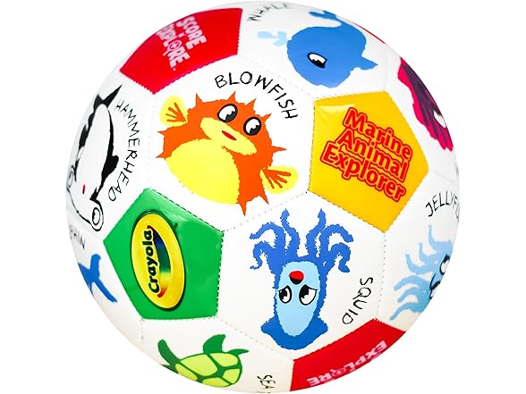 Crayola Official Soccer Ball Marine Size 5