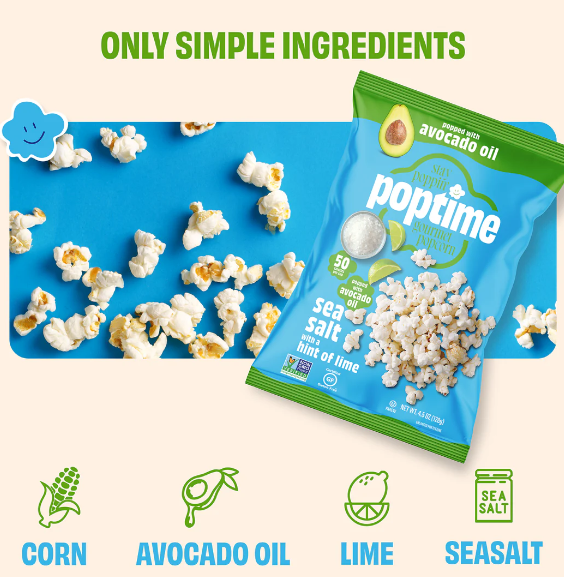 (50ct) Poptime Popcorn - Spicy Jalapeno - Gallery 21